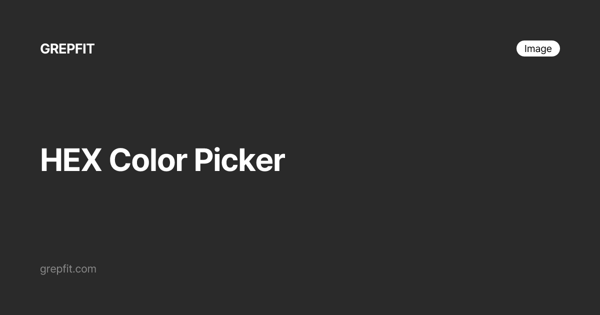 Pemilih Warna HEX