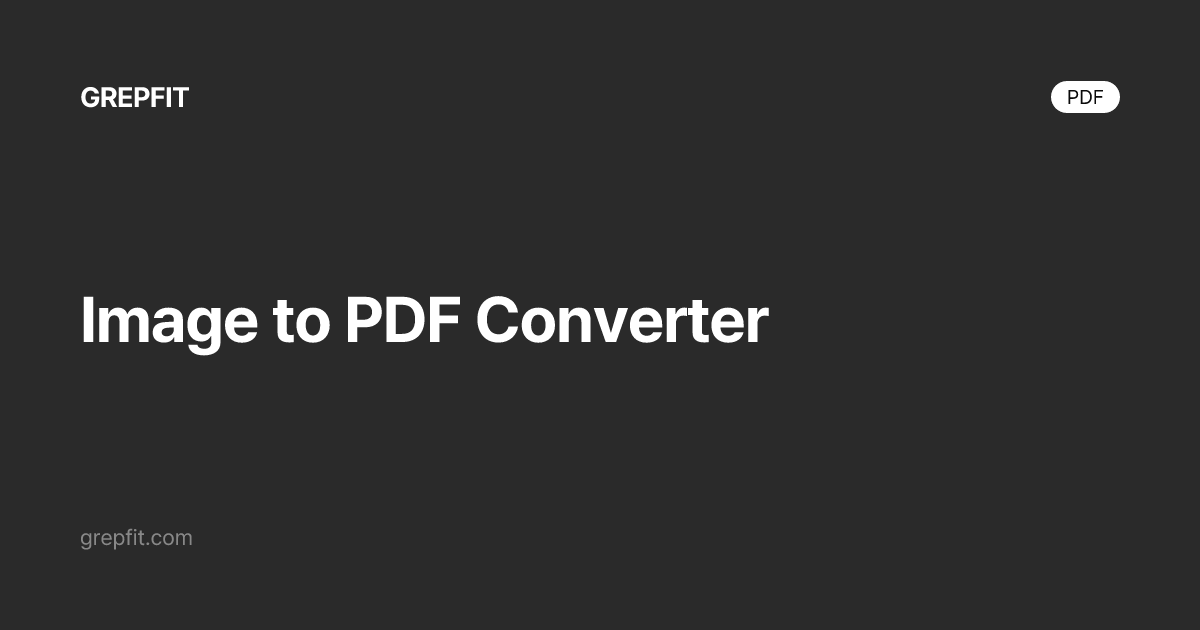 Konversi Gambar ke PDF