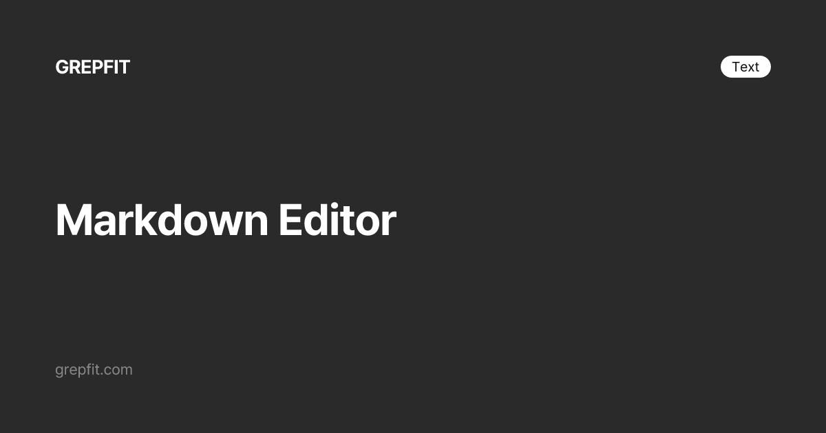Notepad Markdown