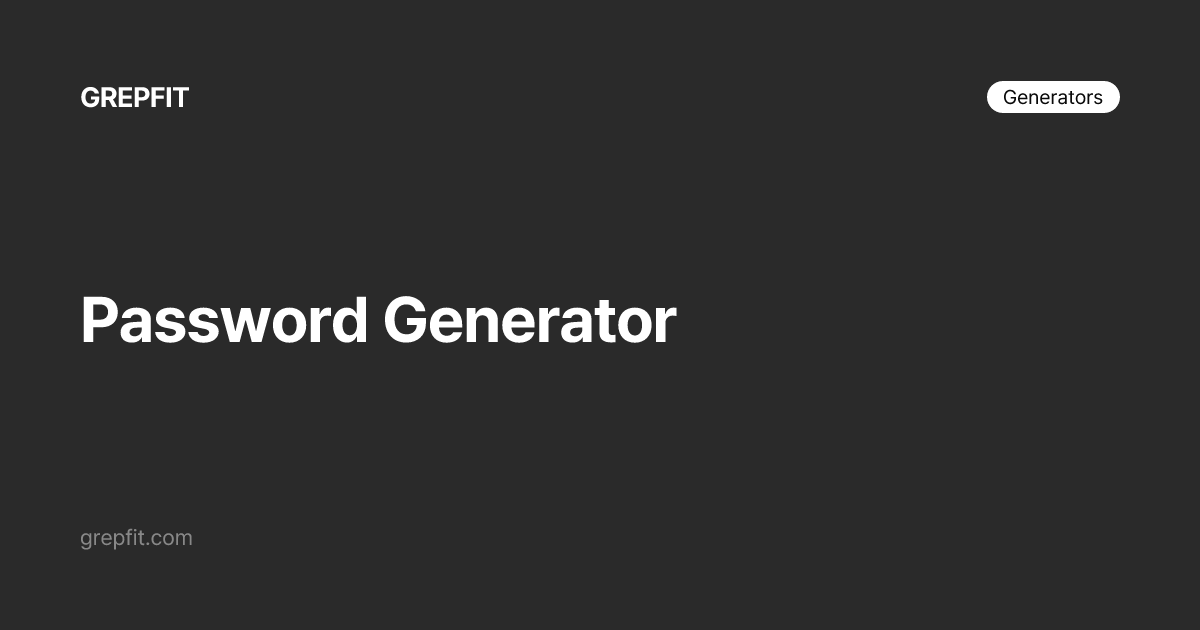 Generator Kata Sandi