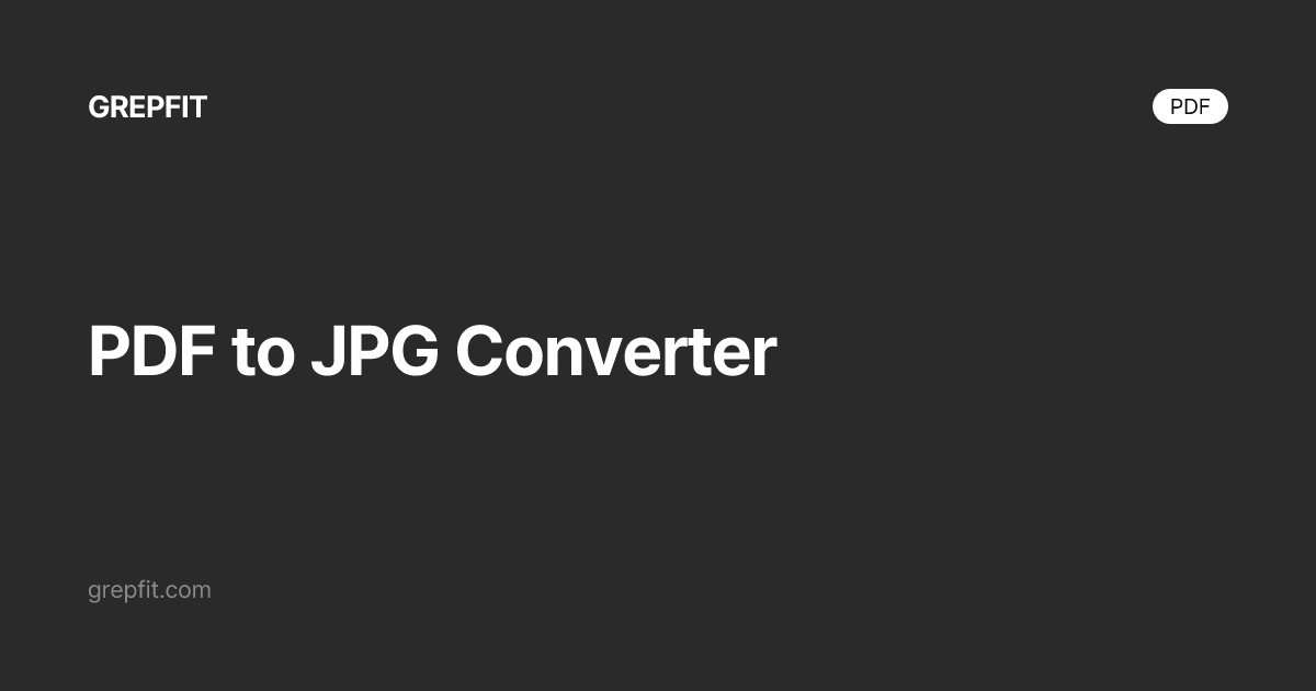 Konversi PDF ke JPG
