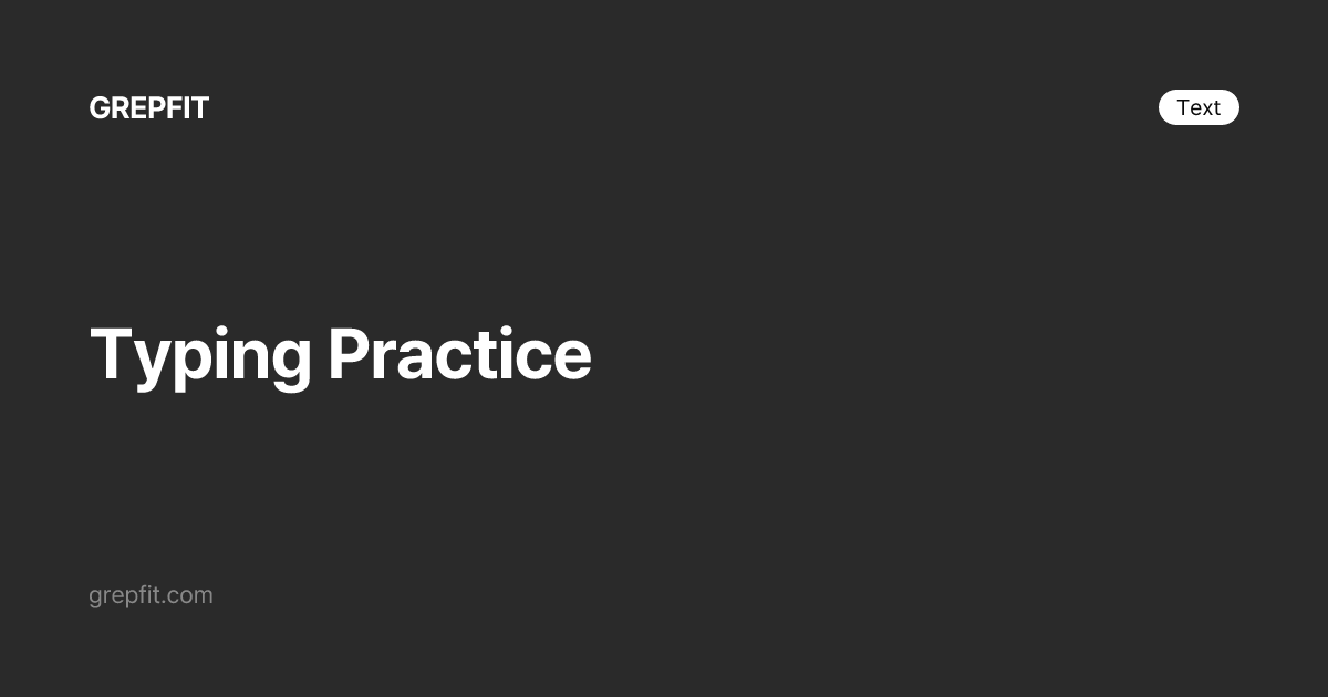 Latihan Mengetik