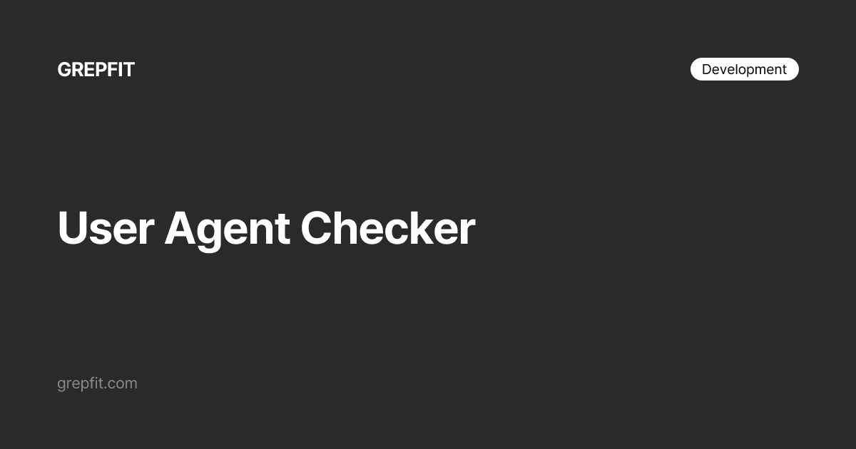 Pemeriksa User Agent